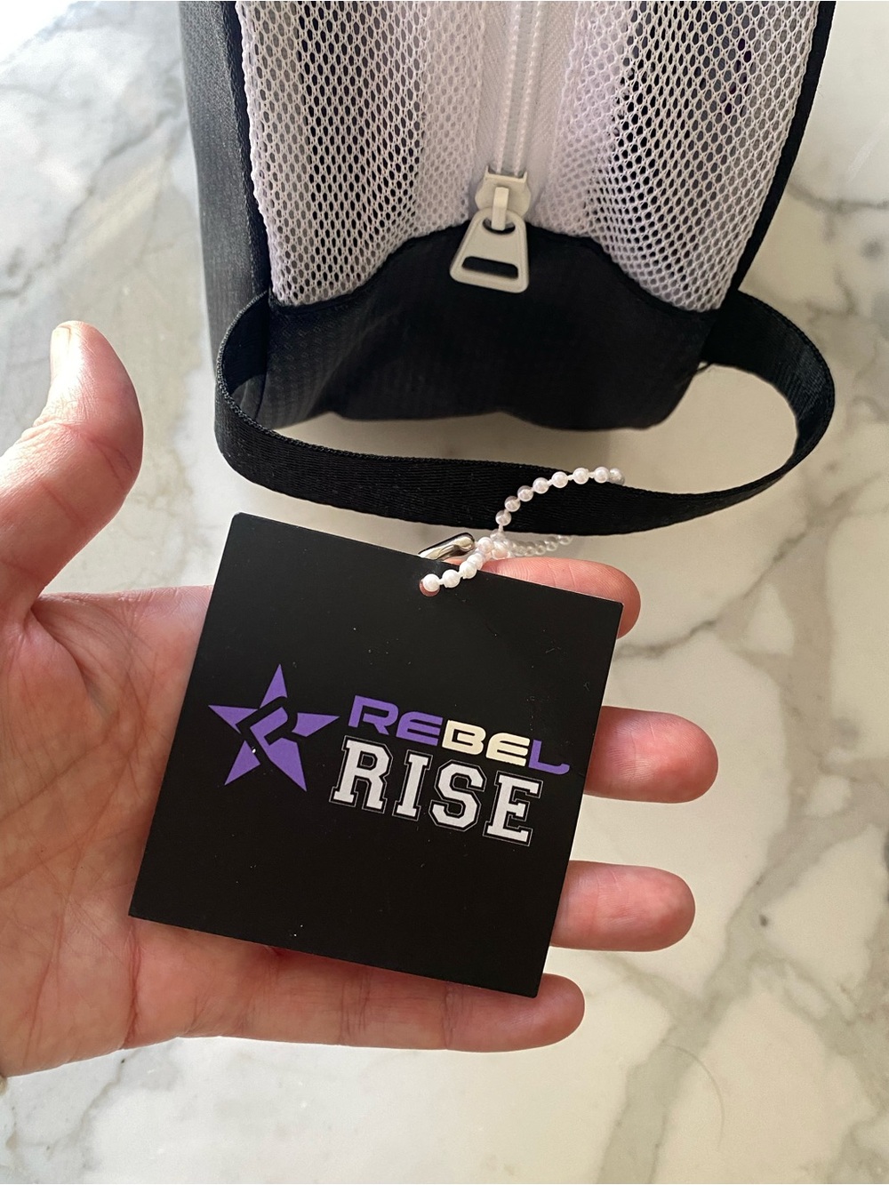 Rebel Rise II Cheer Shoes Size 9.5 White With Travel Bag NEW! RI0200095U - Picture 14 of 15